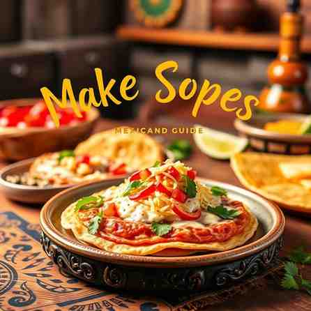 Make Sopes - Delicious Mexican Food Guide